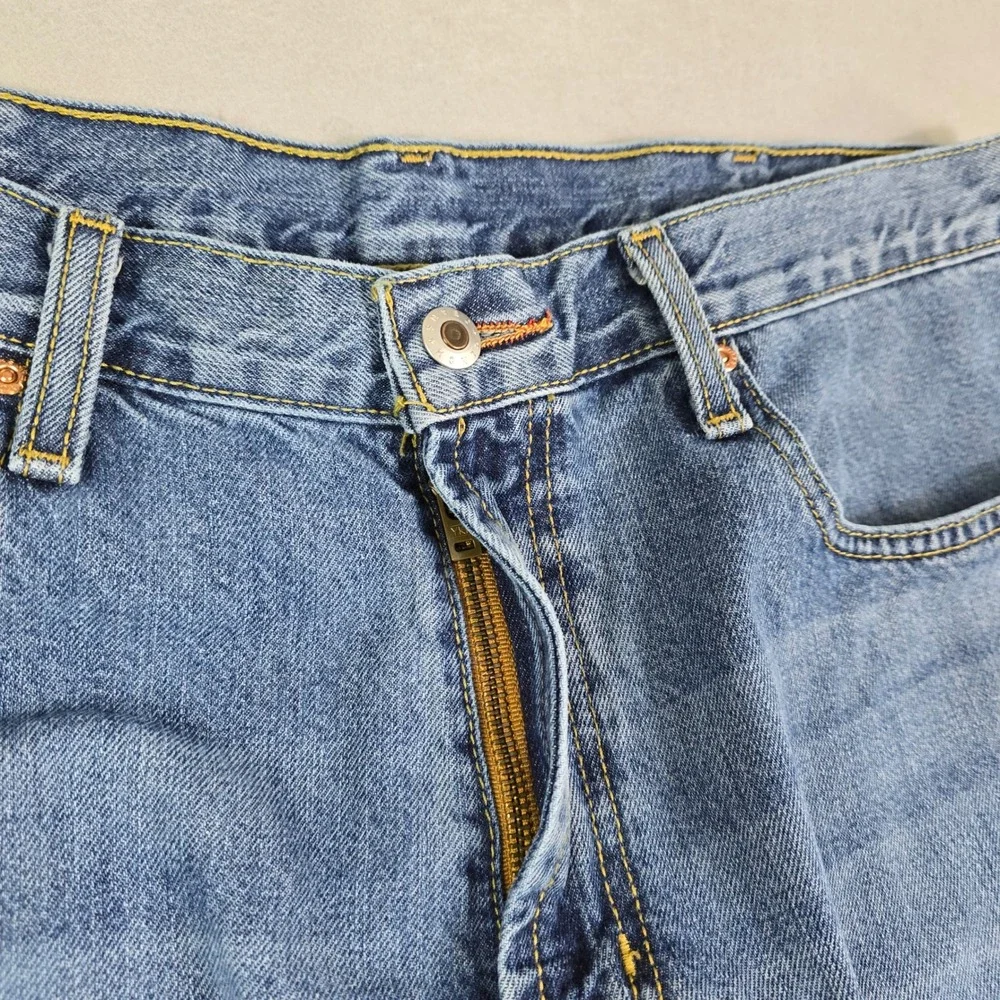 Cinch Straight Leg Jeans Mens 38x30 Blue Medium Wash Denim Cowboy Western Rodeo‎